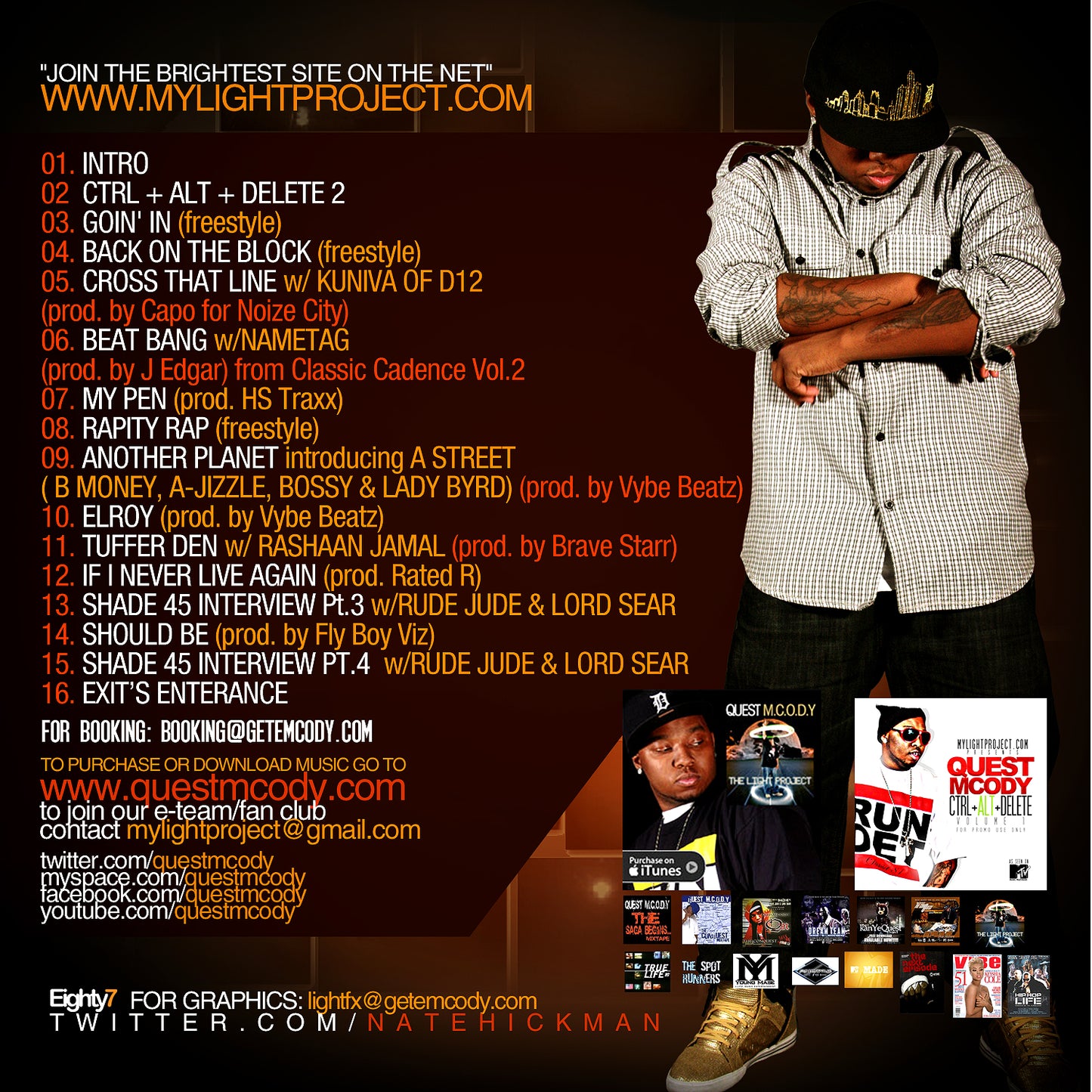 CTRL + ALT + DELETE VOL. 2 (Mixtape) - QUEST MCODY
